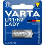 Pila Varta LR1 N 1,5V Alcalina para mandos, seguridad y dispositivos electrónicos