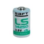 Pila SAFT LS14250 3,6V 1200mAh Litio 1/2 AA para industria, seguridad y automatismos