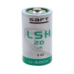 SAFT LSH20 Pila de Litio 3,6V 13Ah Tipo D Alta Potencia