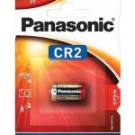 Panasonic CR2 Litio 3V para cámaras, sensores y dispositivos profesionales