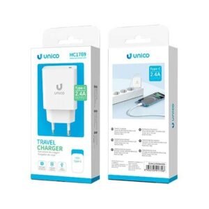 Cargador Blanco 2,4A Tipo C